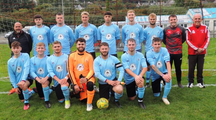 Pennar Robins line up at Goodwick. Picture Bill Carne